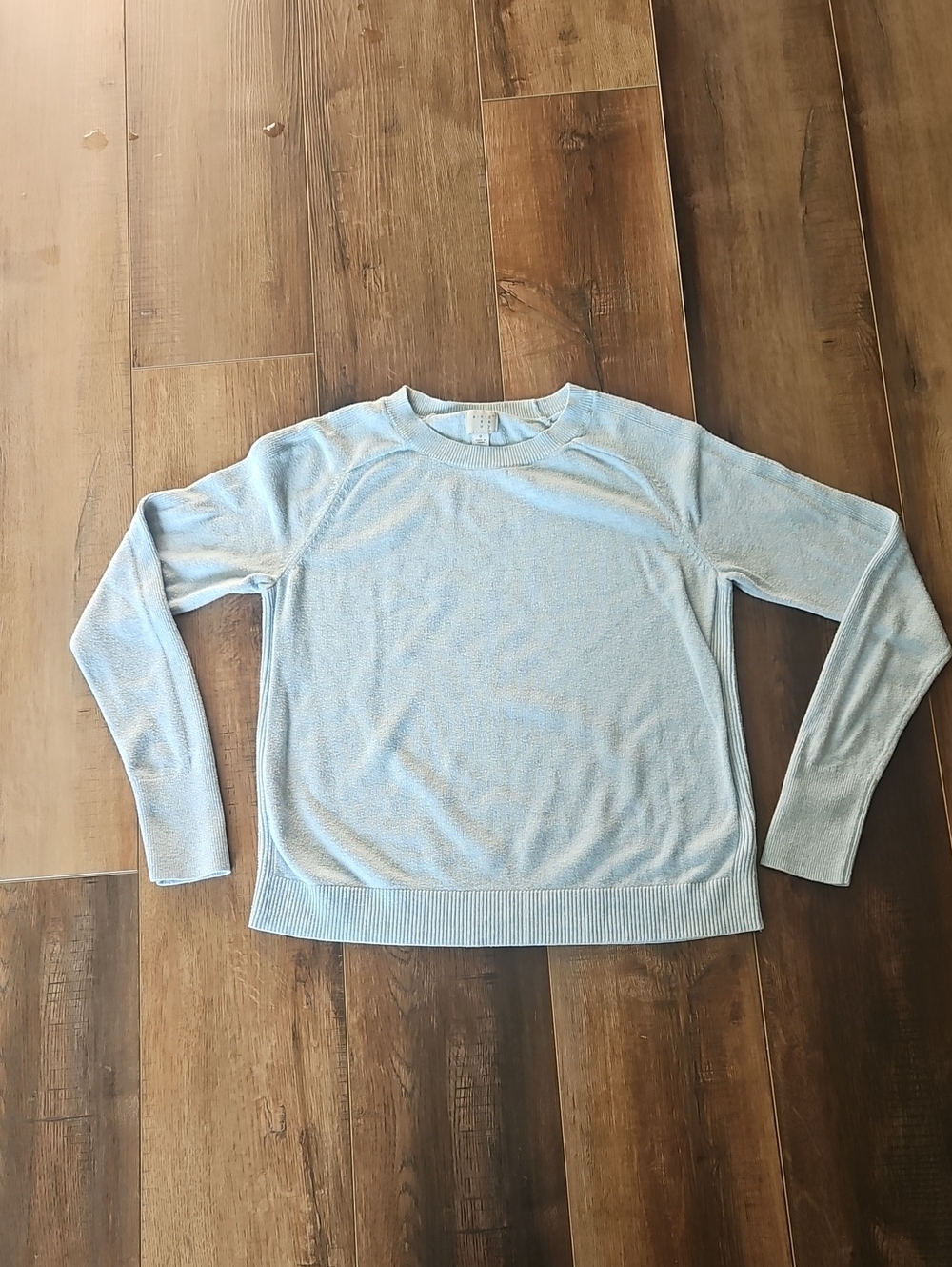 A New Day Womens Crewneck Sweater in Light Blue
